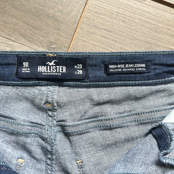 Hollister high rise Jean jeggings - Picture 7 of 8